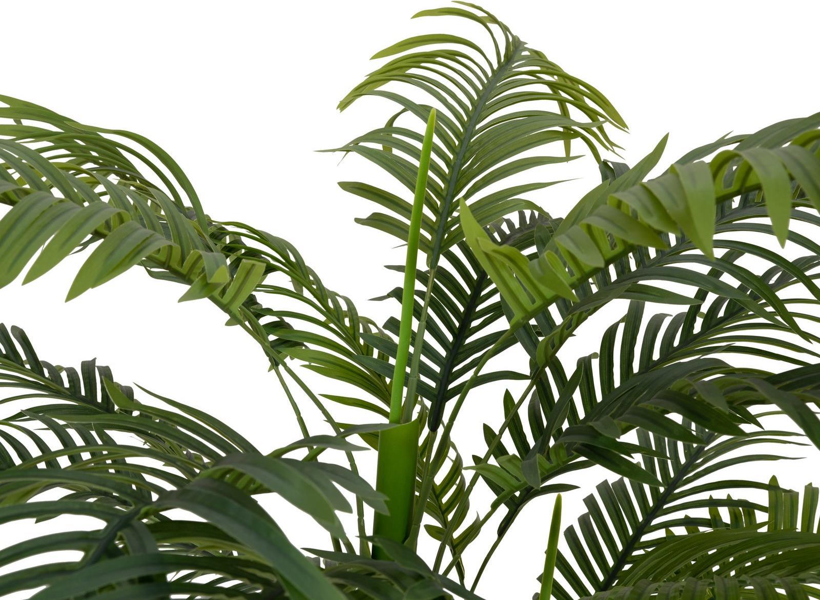 EUROPALMS Areca Palme, 2-stämmig, Kunstpflanze, 120cm (82509410)