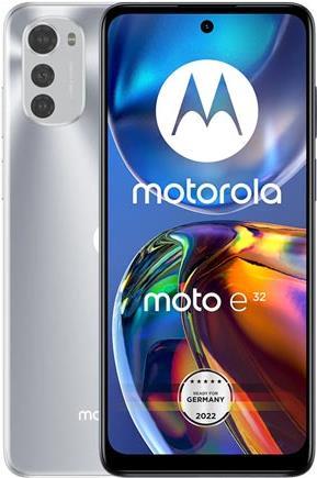MOTOROLA Moto E e32s 16,5 cm (6.5\" ) Dual-SIM Android 12 4G USB Typ-C 4 GB 64 GB 5000 mAh Silber (PA