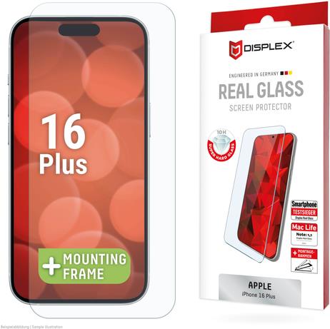 E.V.I DISPLEX REAL GLASS IPHONE 16 PLUS (02013)