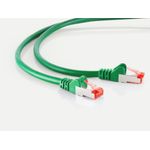 Patchkabel RJ45 S/FTP Cat6 0,25m grün PIMF