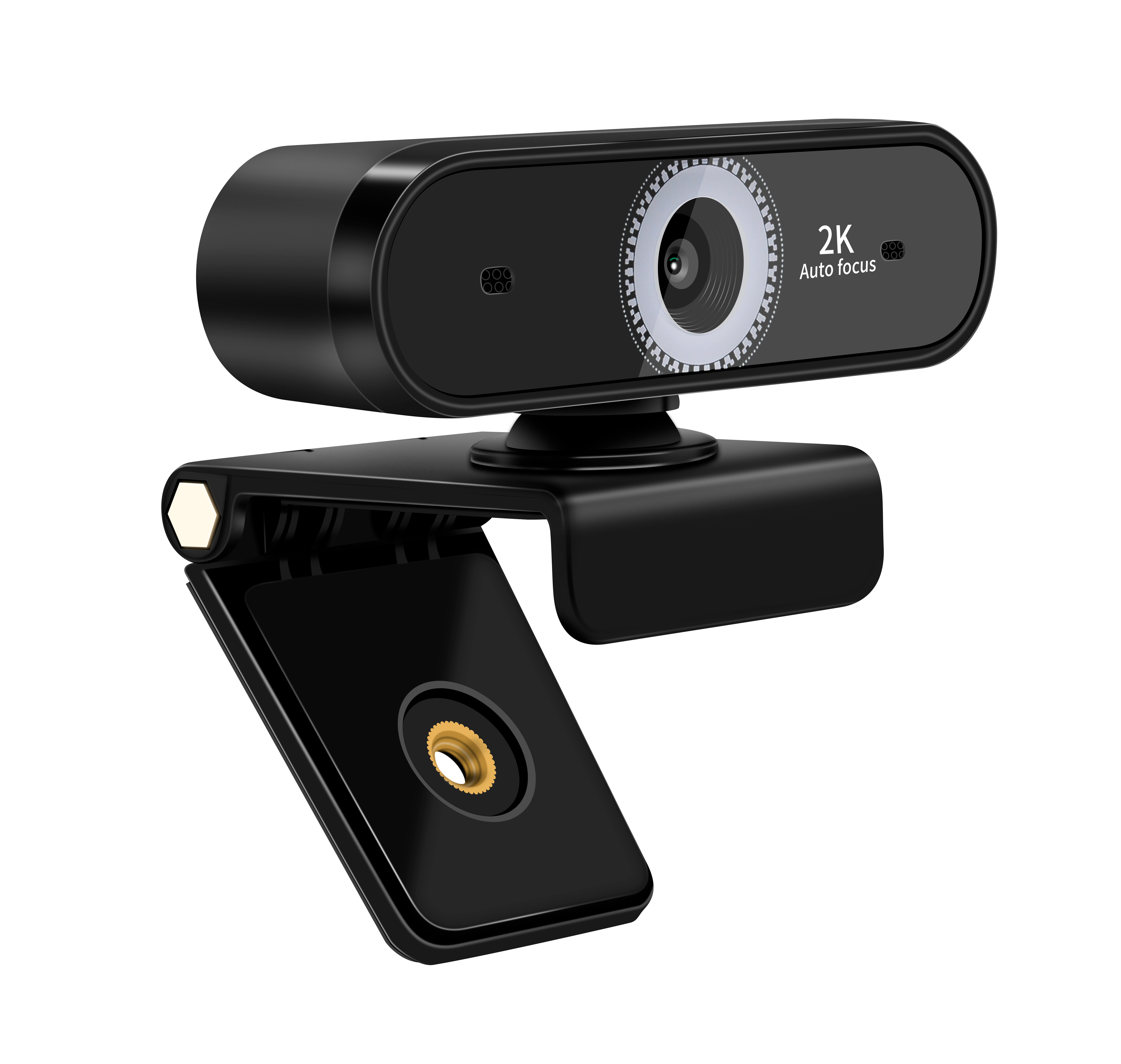 Origin Storage Webcam 2K Ultra HD 2592 x 1944 5 MP 60 fps USB 2.0 Schwarz
