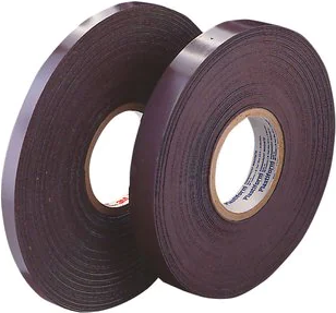 3M Deutschland Magnetklebeband 19mmx30,5mx1,5mm, br MGO 1317 19x30,5 Breite 19mm, Farbe braun, Länge 30,5m, Stärke 1,5mm, flexible, zuschneidbare Magnete in Bandform für die ablösbare Befestigung von Bezeichnungsschildern an metallischen Oberflächen (80130006093)