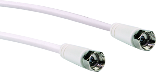 Schwaiger KVC215 052 1.5m F F Weiß Koaxialkabel (KVC215052)