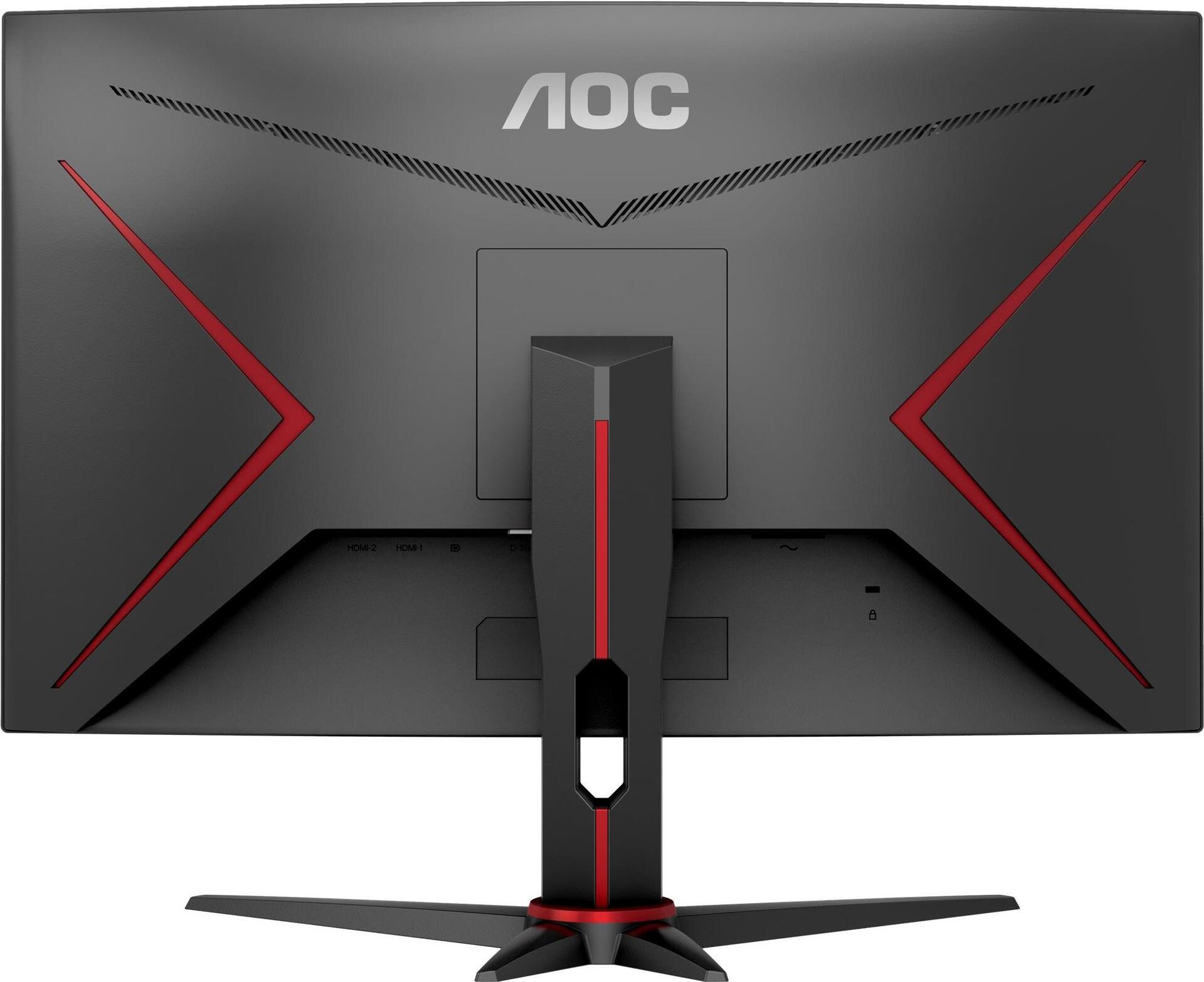 AOC G2 C27G2E/BK Computerbildschirm 68,6 cm (27 Zoll) 1920 x 1080 Pixel Schwarz - Rot [Energieklasse E] (C27G2E/BK)