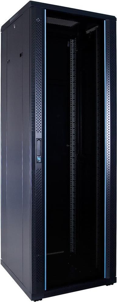 DSIT 37 HE 19” Serverschrank, mit Glastür (BxTxH) 600 x 600 x 1800mm (DS6637)
