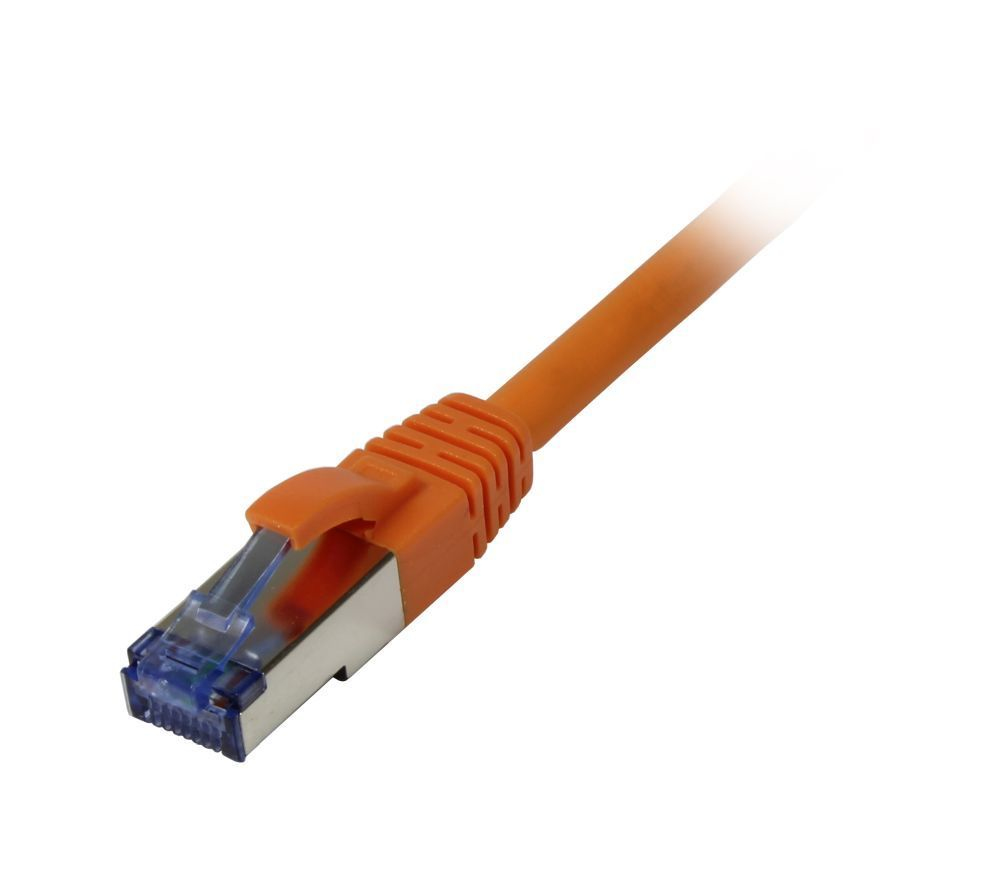Synergy 21 S217161 Netzwerkkabel 7,5 m Cat6a S/FTP (S-STP) RJ-45 Orange