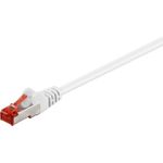 Wentronic Goobay Patchkabel RJ45 S/FTP Cat6 1.00m weiß PIMF (80278)