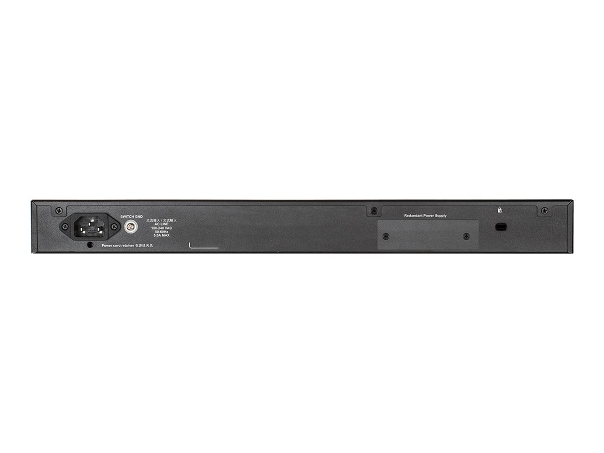 D-Link DGS-1520-28MP/E Managed Switch 28 Ports L3 Smart PoE+ Schwarz