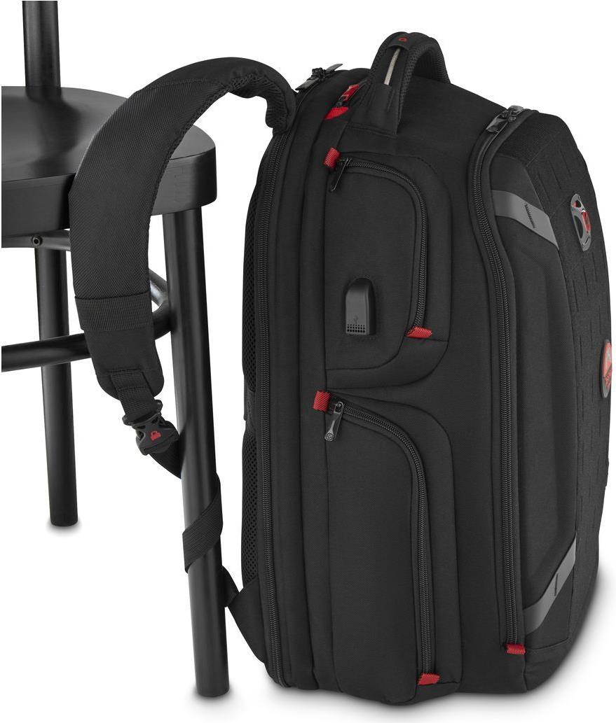 Wenger PlayerOne Notebook-Rucksack 17.3" Schwarz