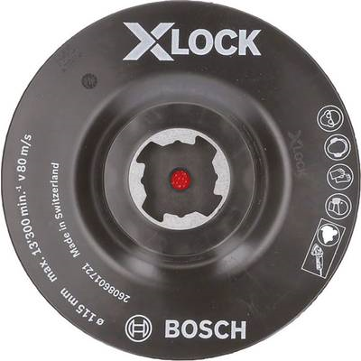 Bosch Accessories X-LOCK Stützteller, mit Klettverschluss 115 mm 2608601721