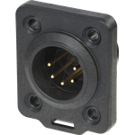 NEUTRIK NC5MDX-T - XLR-Einbaustecker 5-polig TOP (NC5MDX-TOP)