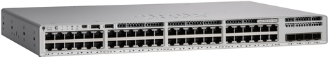 CISCO SYSTEMS Switch C9200L Essentials 48 Port PoE+ 4xSFP+ (C9200L-48P-4X-E)