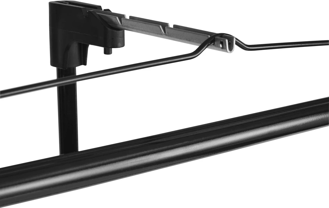 Hama 00021573 Leinwand 100.3" 1:1 Schwarz, Weiß