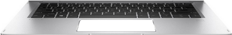 HP 929985-BB1 Notebook-Ersatzteil Gehäuse-Unterteil+Tastatur (929985-BB1)