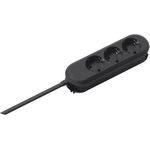 Bachmann 3x Schuko H05VV-F 3G 1.50mm² 16A/3680W 3m (387.172)