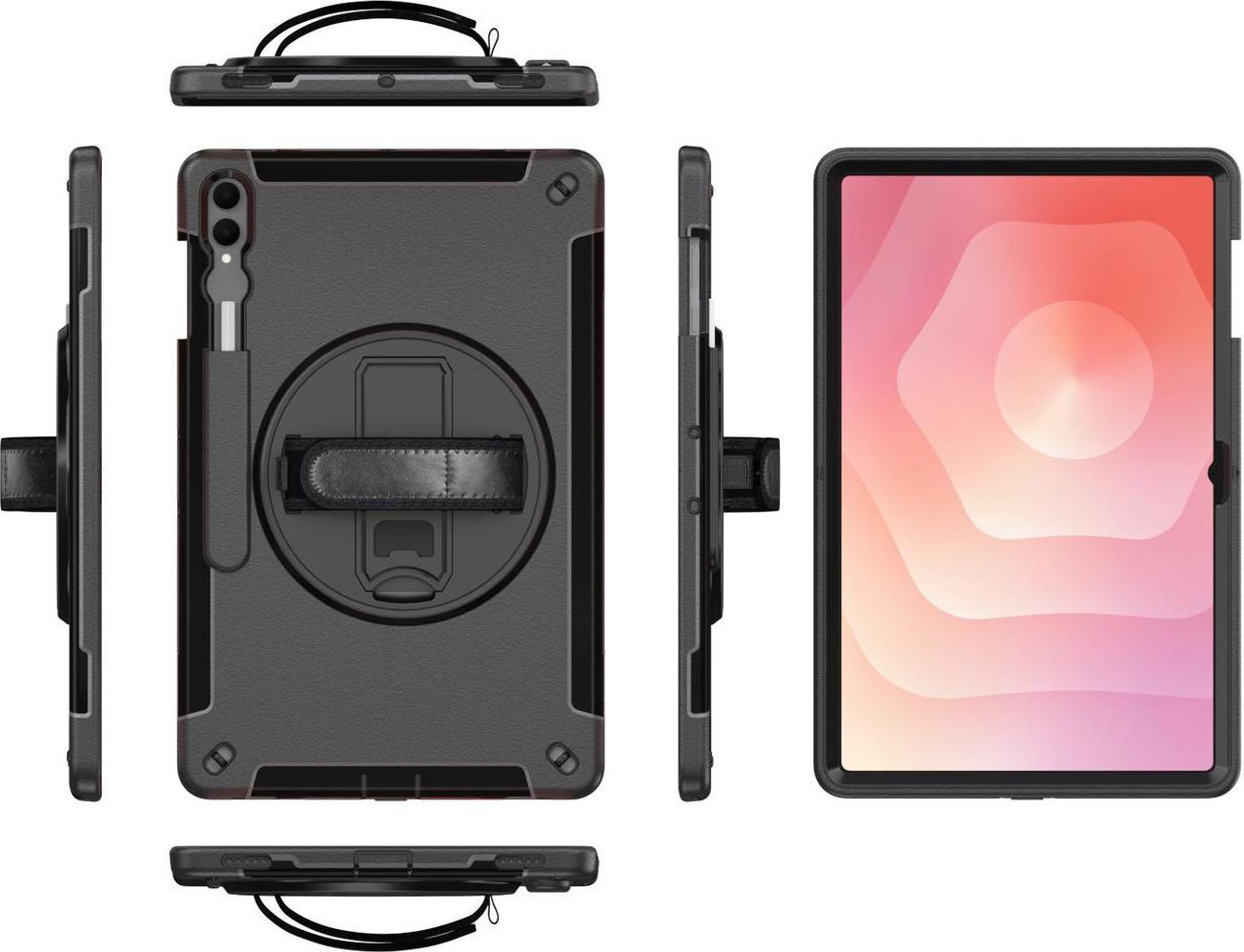 eSTUFF Galaxy Tab S11 Ultra OHIO Defender Case with hand strap (ES68105011-BULK)