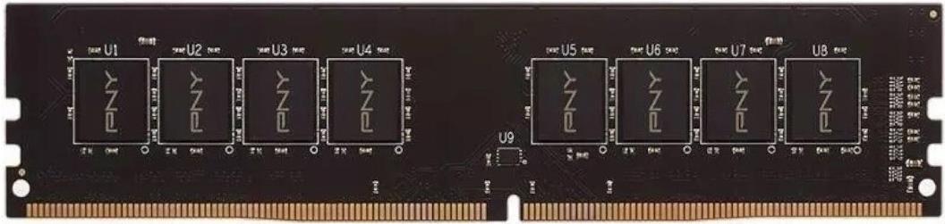 PNY 16GB DDR4 RAM Modul 3200MHz PC4-25600 CL22 Single-Channel Desktop-Speicher (MD16GSD43200-SI)