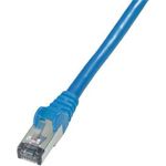 Wentronic Goobay CAT 6 Patchkabel, S/FTP (PiMF), Blau, 2 m - LSZH halogenfrei, Kupfer (68268)