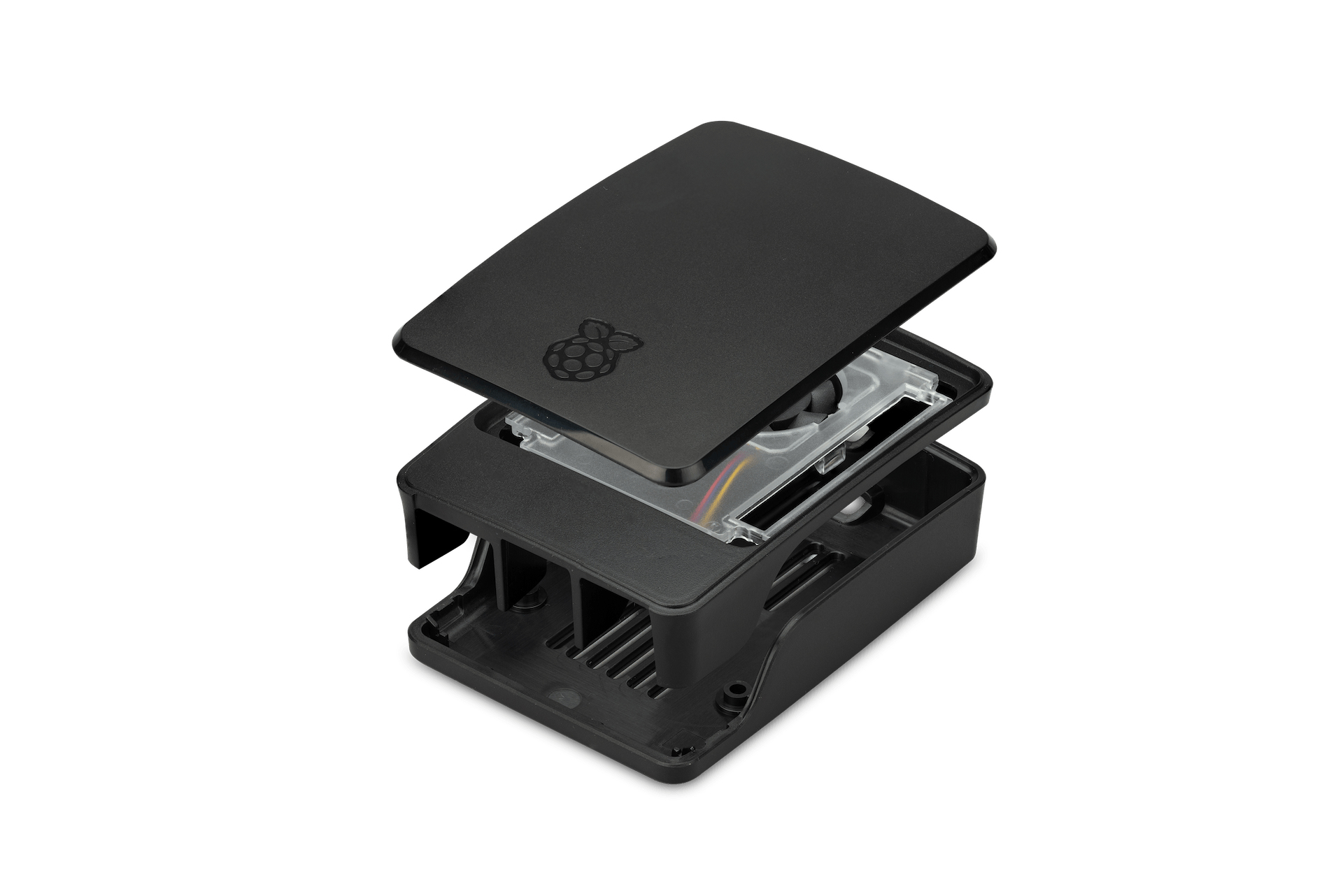 Raspberry Pi SC1160 Gehäuse Schwarz, Grau