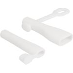 Delock Staubschutz für USB Typ-A Stecker und Apple Lightning™ Stecker Set 2 Stück weiß (64204)