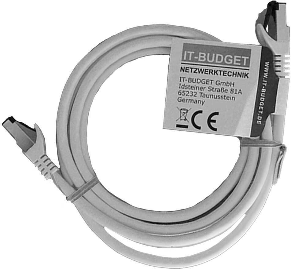 IT-BUDGET Vollkupfer Premium Patchkabel (90ITBFLEX81PK2W)