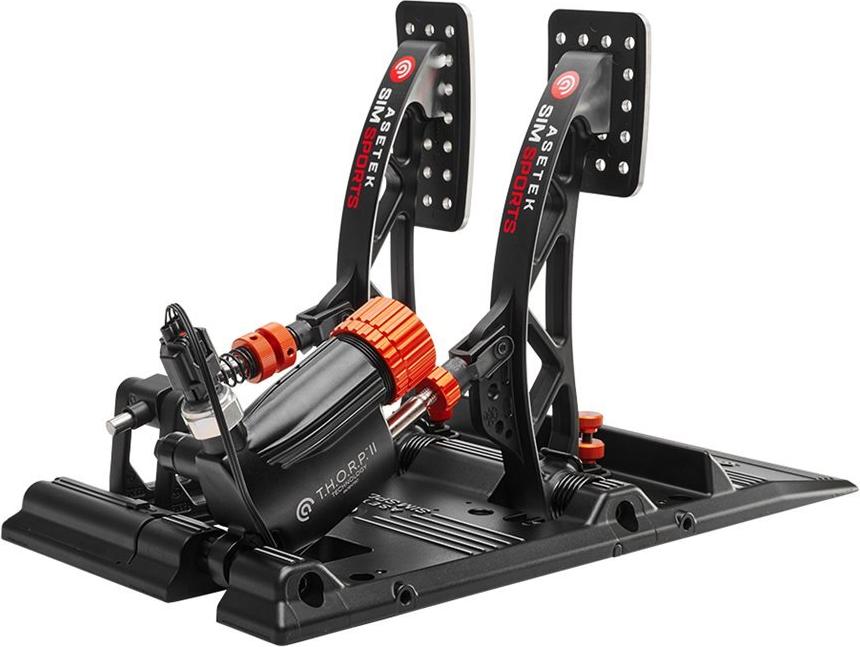 Asetek Invicta THORP II Pedalset - schwarz (40-010-0010008)