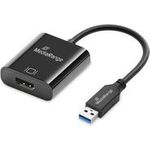 MEDIARANGE USB-A zu HDMI Audio und Video Konverter 20cm sw - Converter (MRCS232)