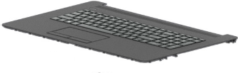 HP L83727-B31 Notebook-Ersatzteil Gehäuse-Unterteil+Tastatur (L83727-B31)
