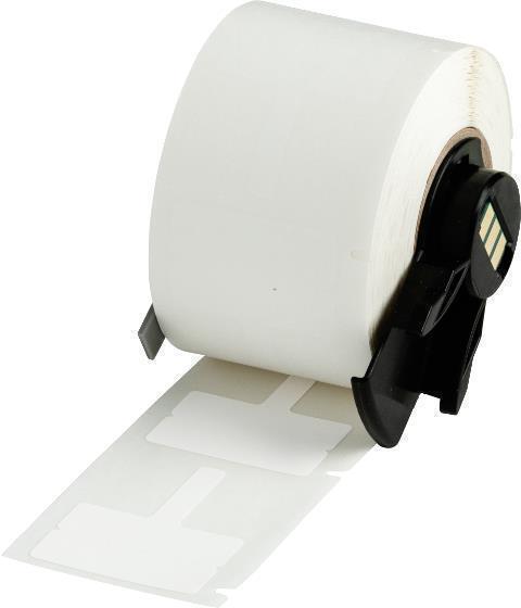 Brady 11197 - Weiß - Selbstklebendes Druckeretikett - Acryl - Polypropylen (PP) - Wärmeübertragung - Dauerhaft - Matte (217021)