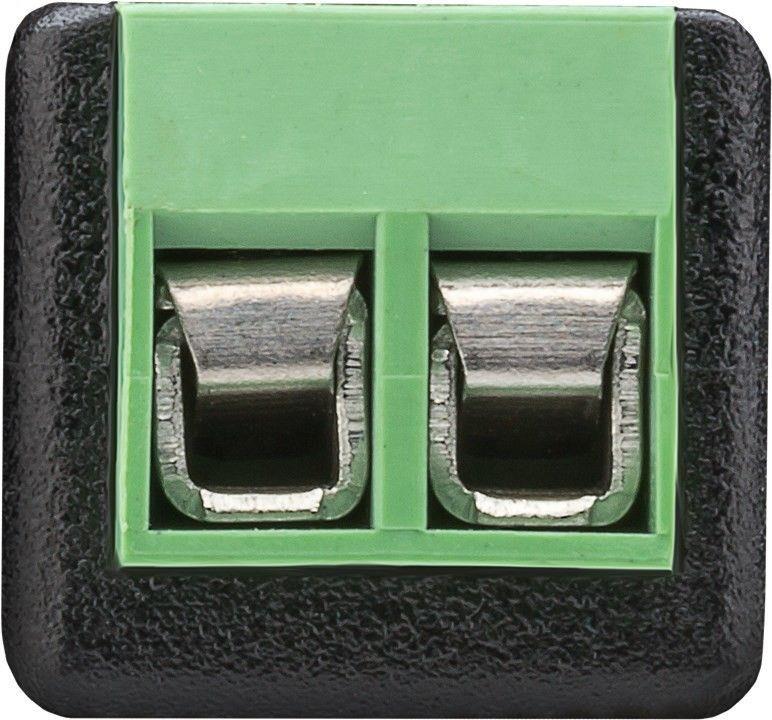 Wentronic 76741 2-polig RCA Schwarz - Grün Kabelschnittstellen-/adapter (76741)