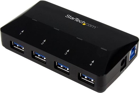 StarTech.com 4-Port USB3.0 Hub plus Dedicated Charging Port (ST53004U1C)