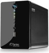 Fantec FANTEC CL-35B2 RAID NAS BLACK 2X 3.5IN SATA CLOUD NAS GBIT USB IN (1558) (geöffnet)