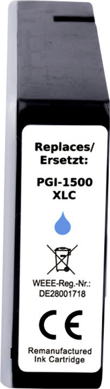 Renkforce Druckerpatrone ersetzt Canon PGI-1500C XL Kompatibel Cyan RF-CPGI1500XLC (RF-6736468)