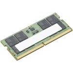 Lenovo 32GB DDR5 SODIMM memory module, 5600MT/s speed, dual rank, optimized for laptops and desktops, non-ECC design (5M31K03073)