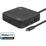 ACT AC7150 laptop-dockingstation & portreplikator Kabelgebunden USB 3.2 Gen 2 (3.1 Gen 2) Type-C Schwarz (AC7150)