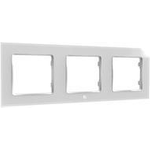 Shelly · Unterputz Zubehör · "Wall Frame 7,60cm (3") · Wandtaster Rahmen 3-fach · Weiß (Shelly_WF_3_w)
