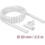 DeLOCK 18840 Kabelschutz Kabelbodenschutz Weiß (18840)