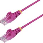 StarTech.com 3m Pink Slim CAT6 Ethernet Cable, Snagless, 28AWG, LSZH (N6PAT300CMPKS)