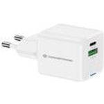 Conceptronic Ladegerät 2Port 20W 1xUSB-C 1xUSB-A Desk PD ws (ALTHEA15W)