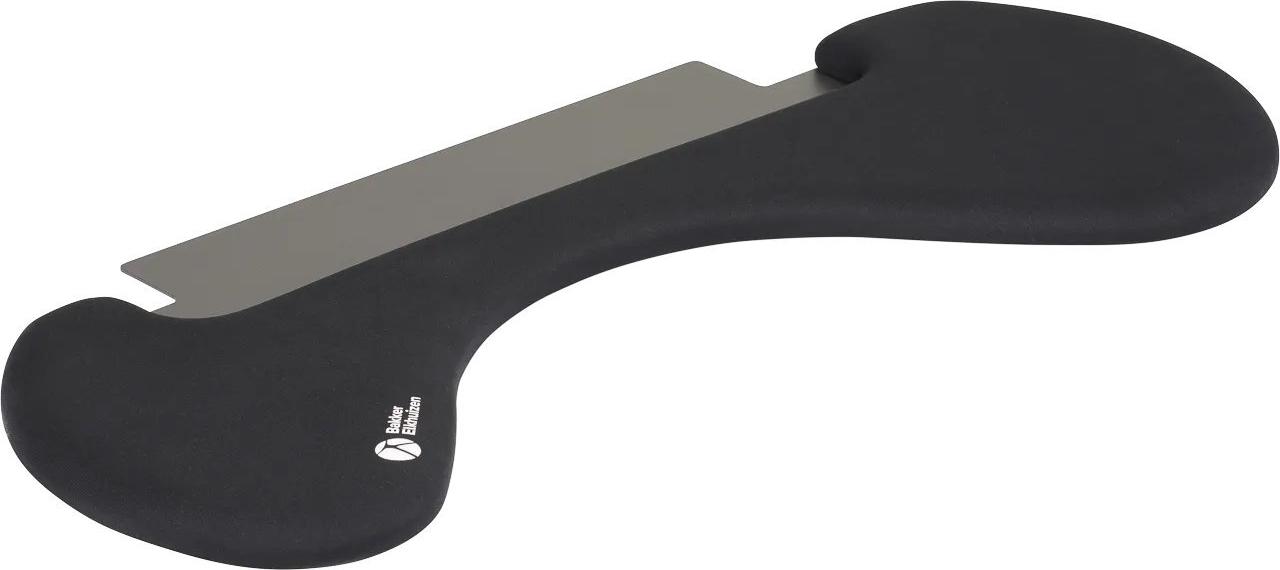 Bakker Elkhuizen ErgoSlider Plus Unterarmstütze asymmetrisch Schwarz, Dunkelgrau, Gelb