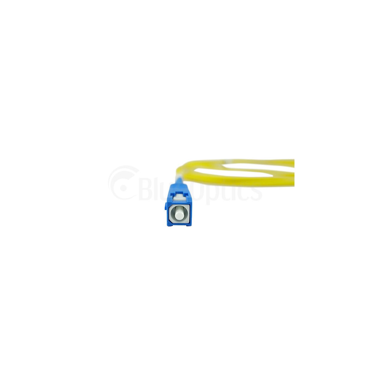 BlueOptics Simplex LWL Patchkabel LC/UPC-SC/APC SM OS2 3 m Blau, Gelb