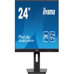 Iiyama Monitor TFT XUB2491H 60.5cm IPS 23.8''/1920x1080/DP/HDMI/100Hz/höv [Energieklasse E] (XUB2491H-B1) (geöffnet)