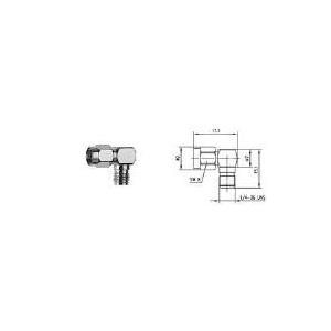 Telegärtner SMBA-Adapter SMA-Stecker - SMA-Buchse J01154A0021 1 St. (J01154A0021)