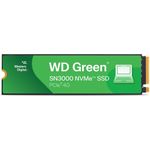 SanDisk WD Green SN3000 NVMe 2TB NVMe / M.2 2280 S3-M / PCIe Gen4 / read 5000MB/s / write 4200MB/s / 1.75M hours / Single Pack (WDS200T4G0E-00CPS0)