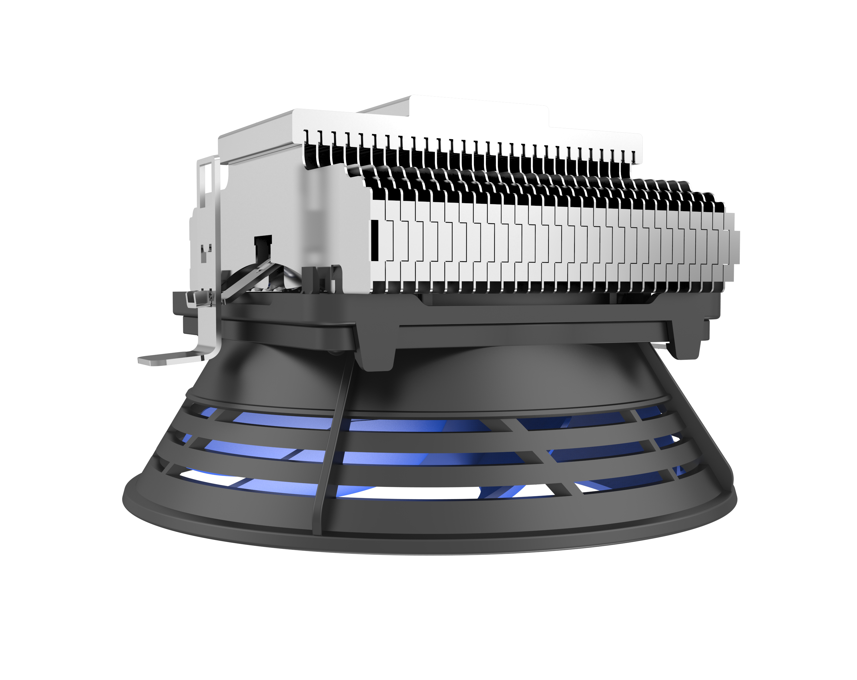 PCCOOLER Q100M V2 CPU-Kühler 10 cm 75W TDP Blau