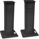 EUROLITE 2x Stage Stand variabel inkl. Cover und Tasche, schwarz (32000049)