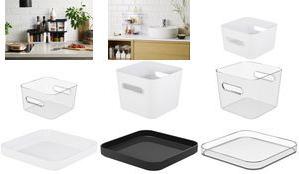 smartstore Deckel für Aufbewahrungsbox COMPACT SQUARE M/L Maße: (B)200 x (T)200 x (H)25 mm, Material: SAN/ECOSAN, - 1 Stück (12310)