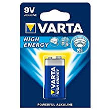 Varta High Energy - Batterie 9V Alkalisch 550 mAh