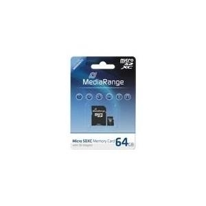 MEDIAR MICRO SDXC CARD 64GB MR955 class 6 with adapter (MR955)