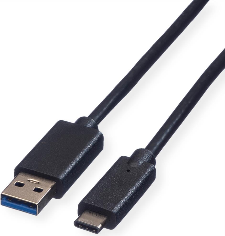 Secomp 11.44.9011 USB Kabel 1 m USB 3.2 Gen 1 (3.1 Gen 1) USB A USB C Schwarz (11.44.9011)